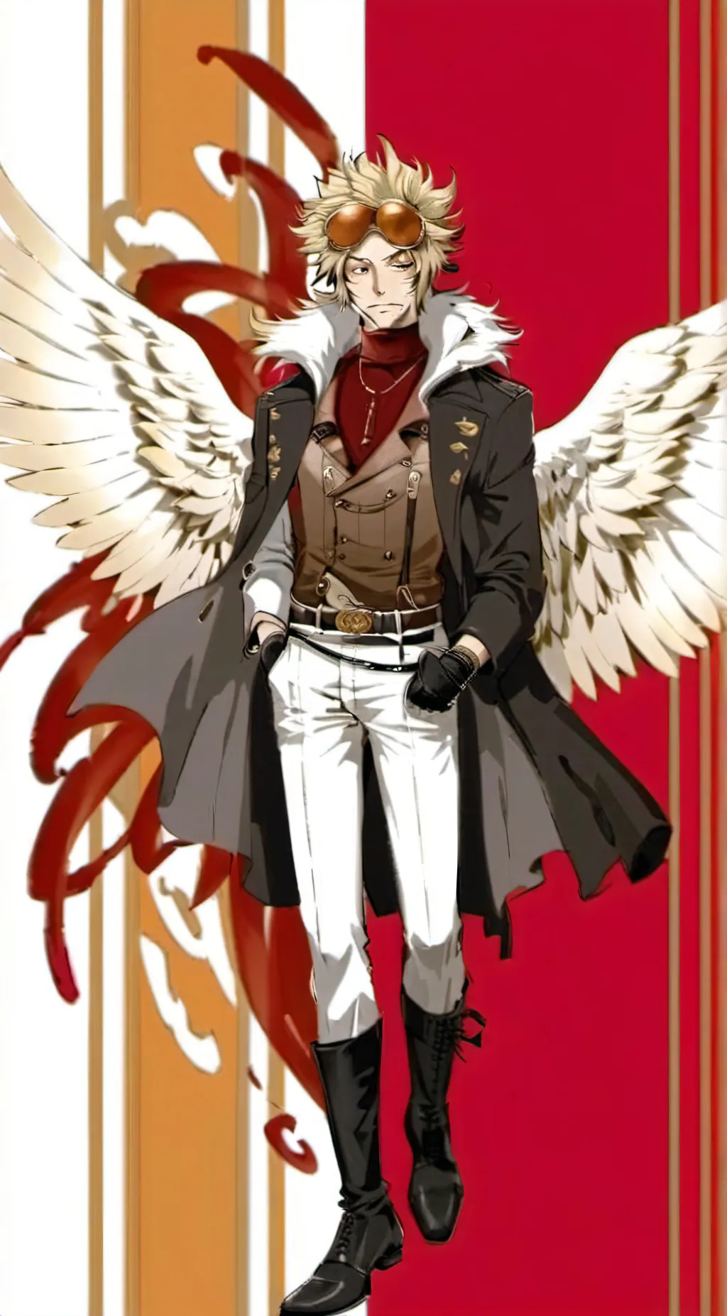 ai character: Hawks background