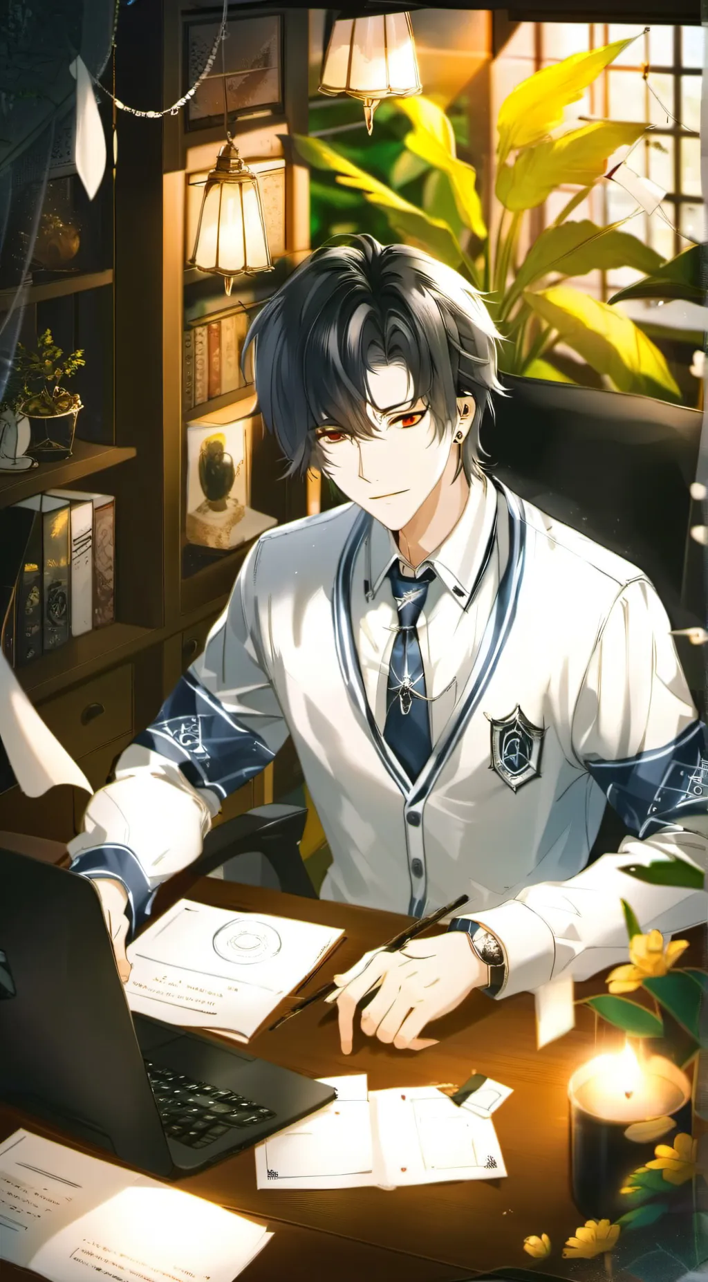 ai character: Arthur background