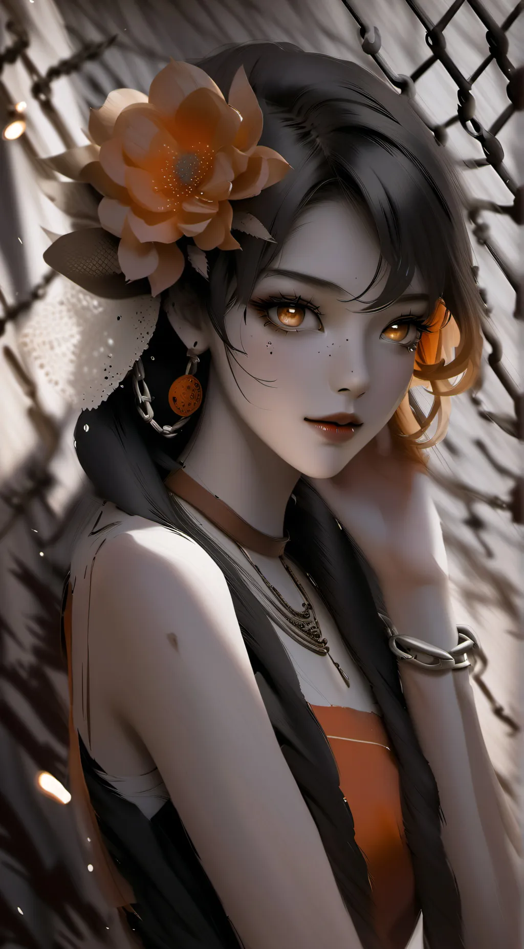 ai character: Princess Afriea  background