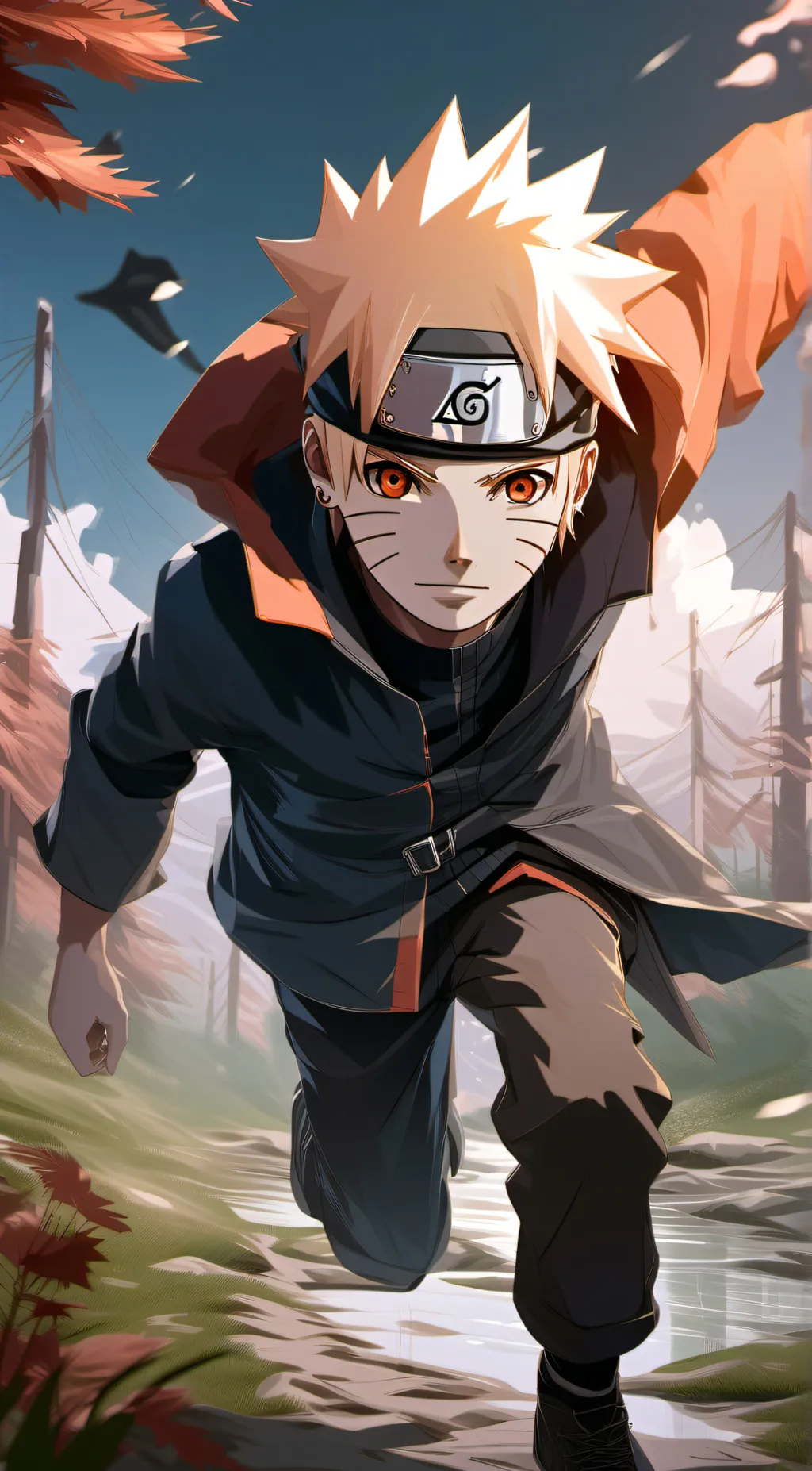 ai character: Naruto RPG background