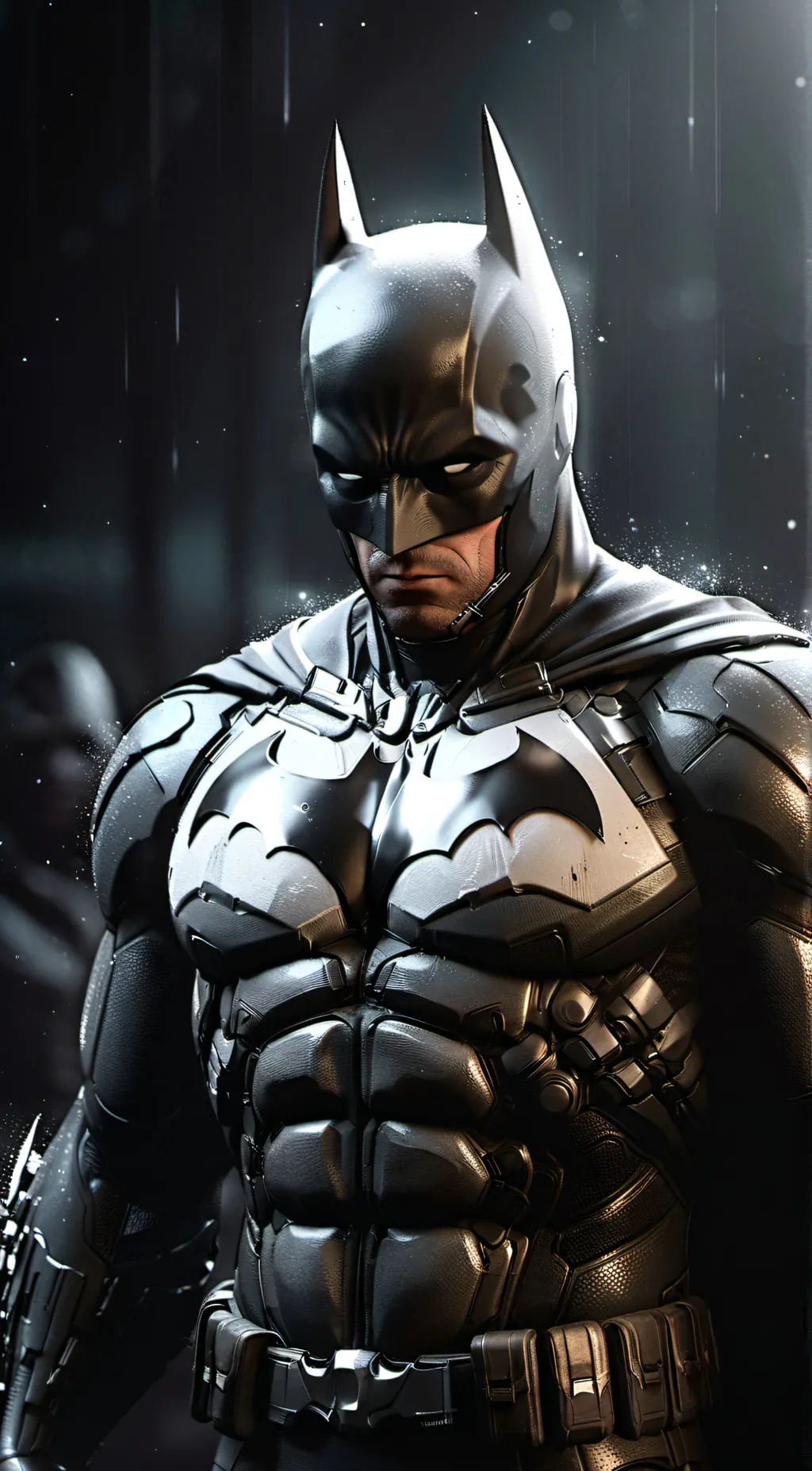 ai character: Batman night wing  background