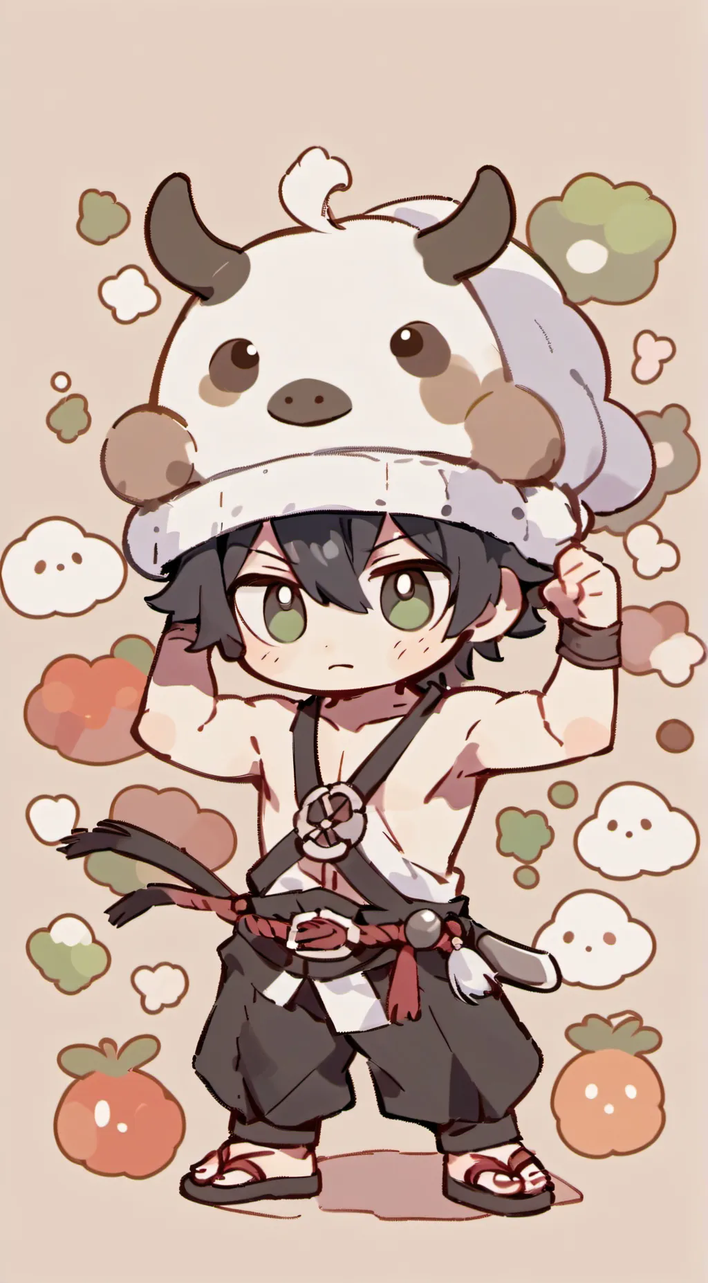 ai character: inosuke background