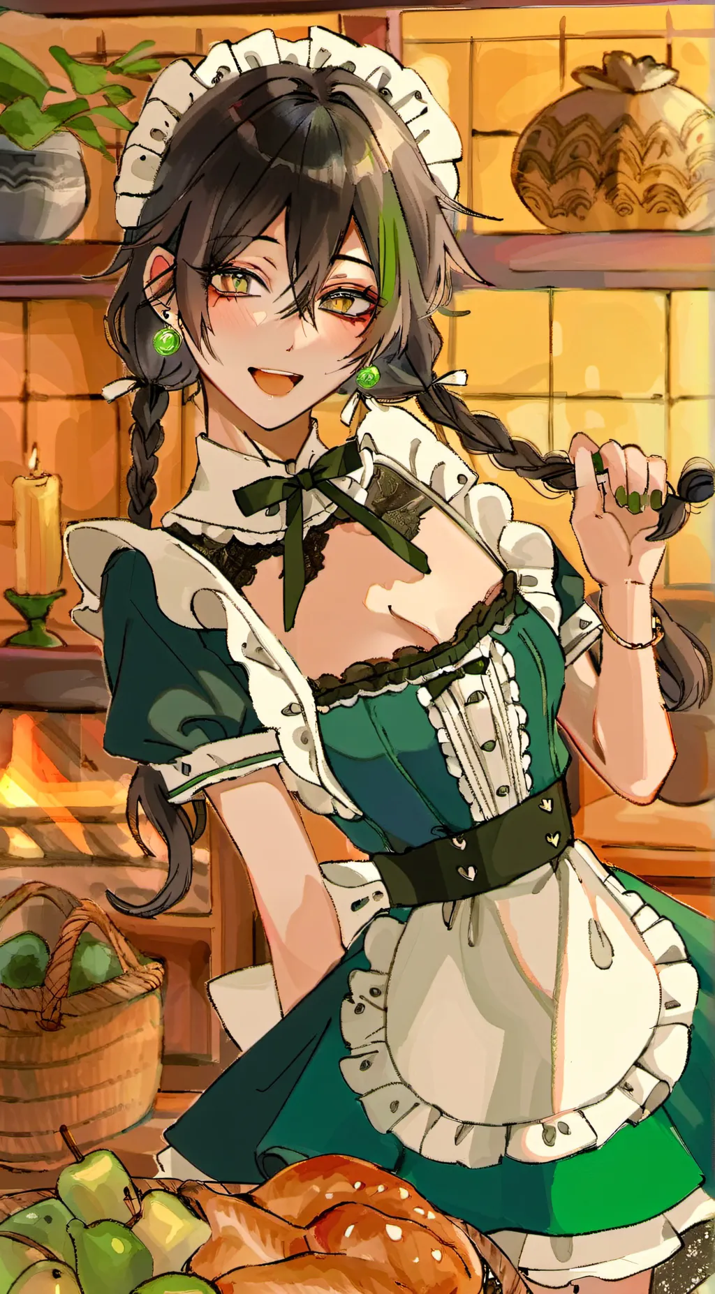 ai character: Rosa Greenwoods background