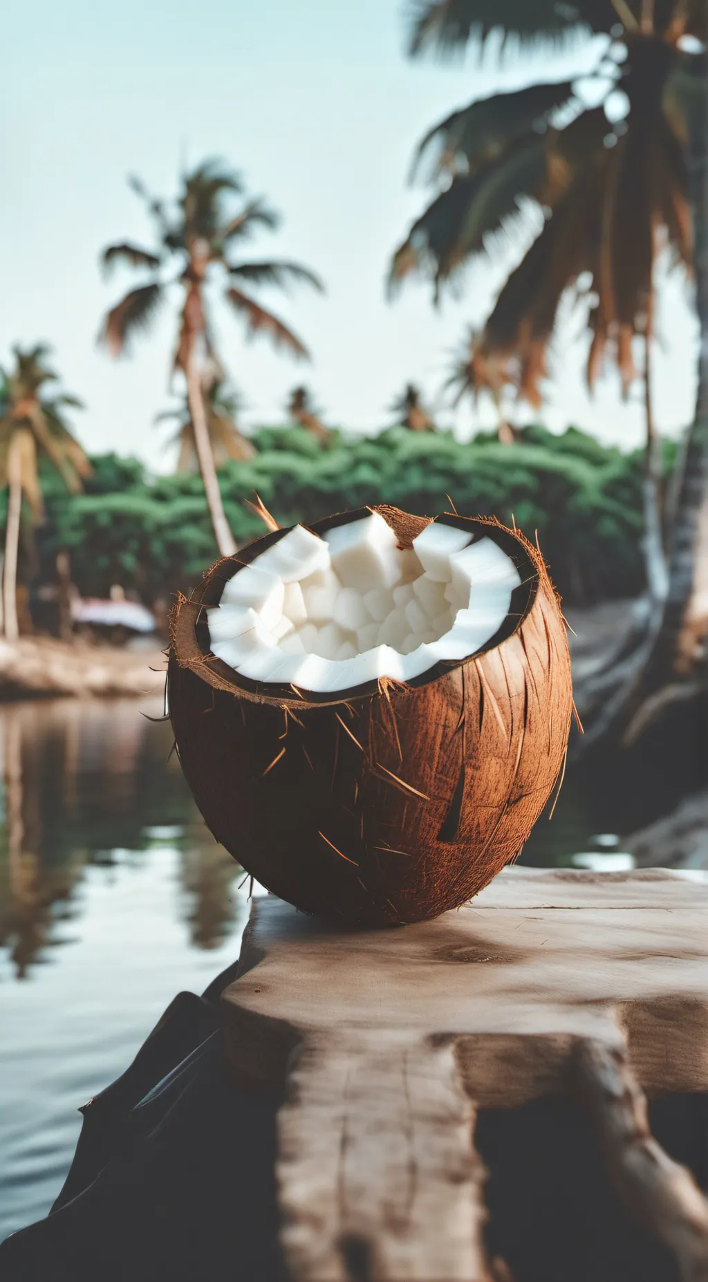ai character: Coconut 🥥  background