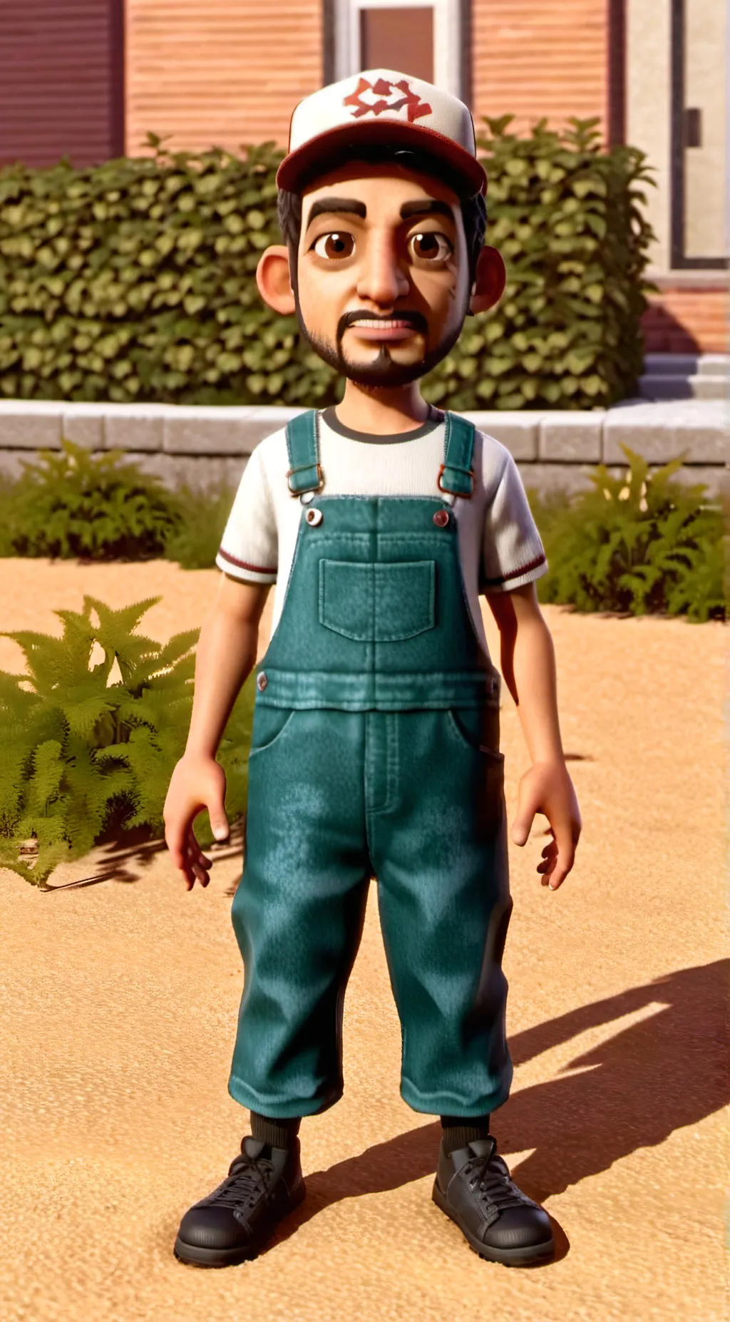ai character: ? background