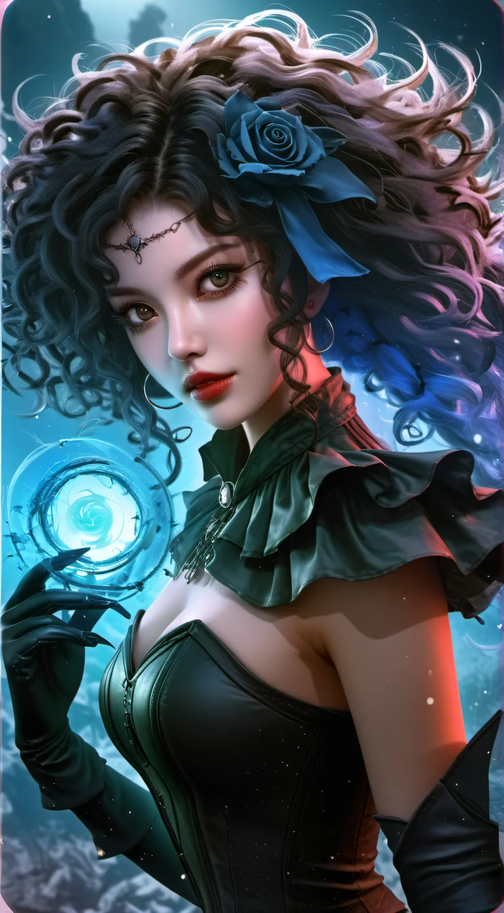 ai character: Evelyn background