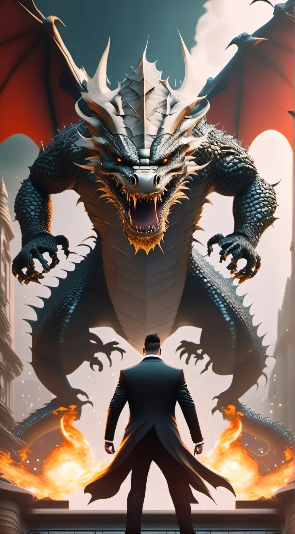 ai character: Mafia husband🥵😈 background