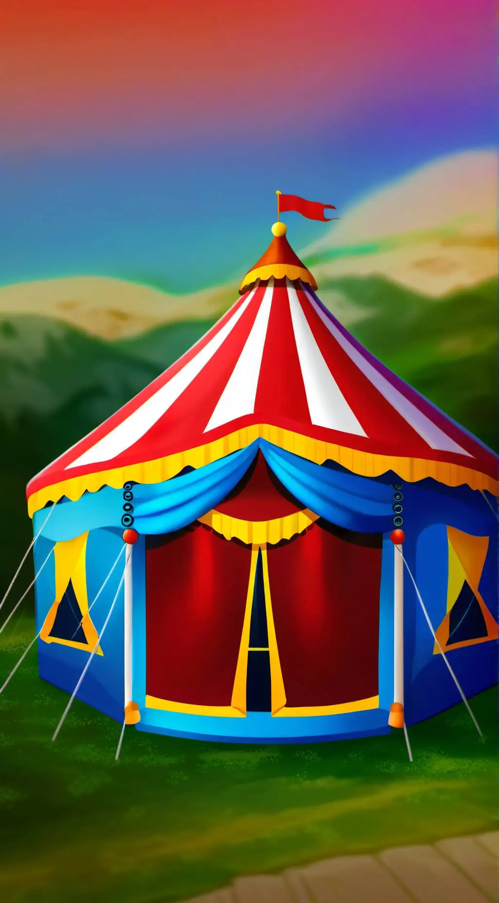 ai character: ∼🎪∼Tadc∼🎪∼  background