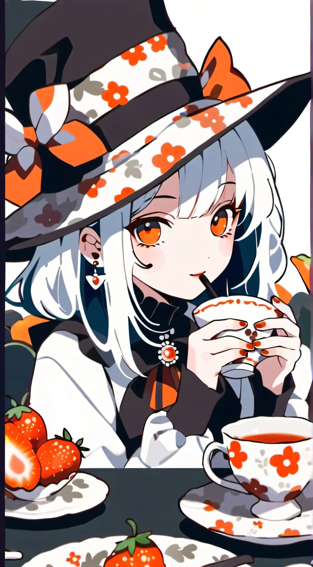 ai character: Hazel hatter background
