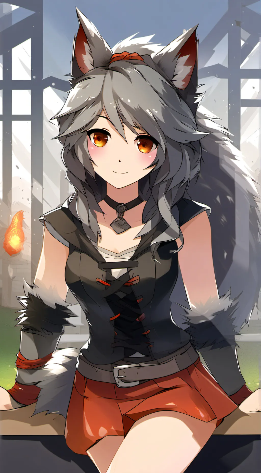 ai character: Brook background