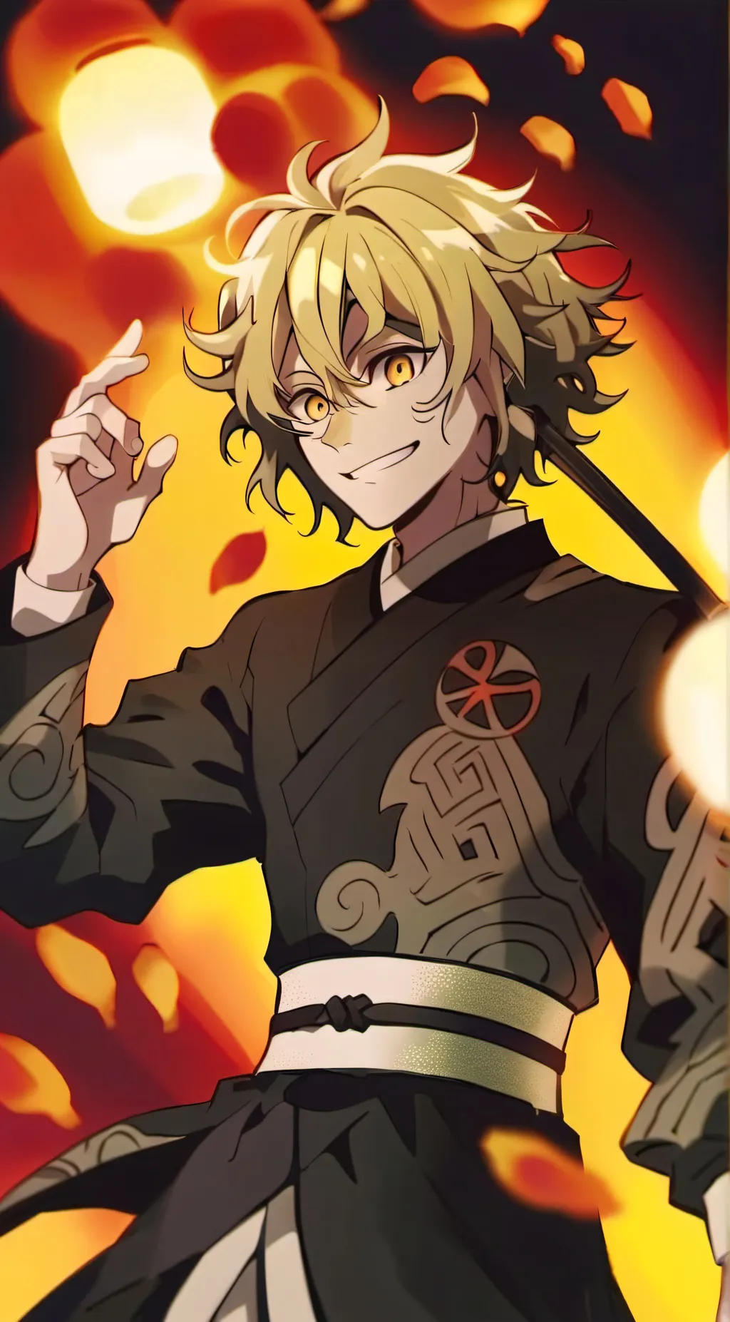 ai character: Gyutaro background