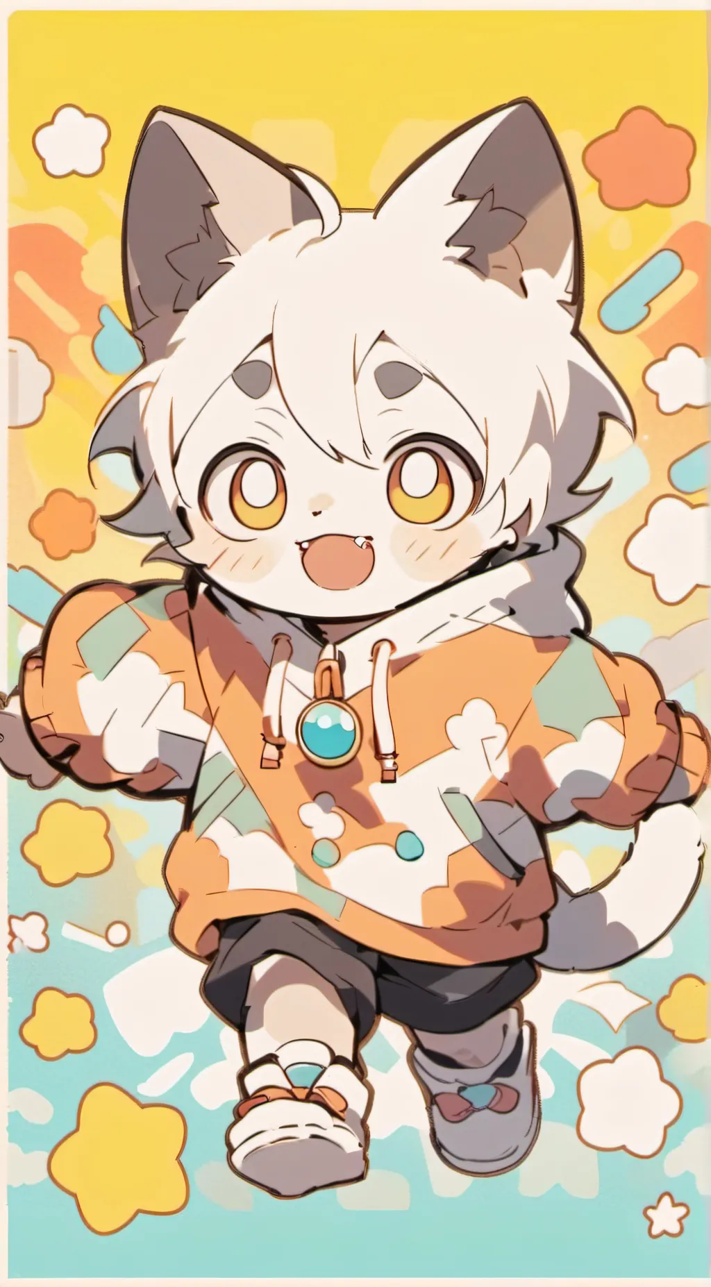 ai character: BoyKissser background