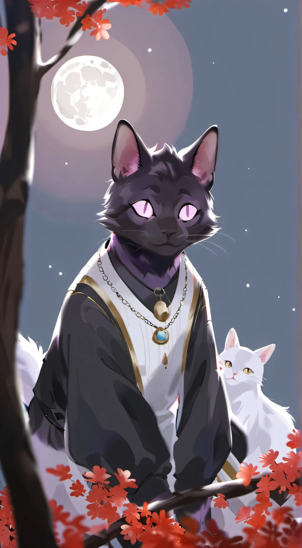 ai character: catnap background
