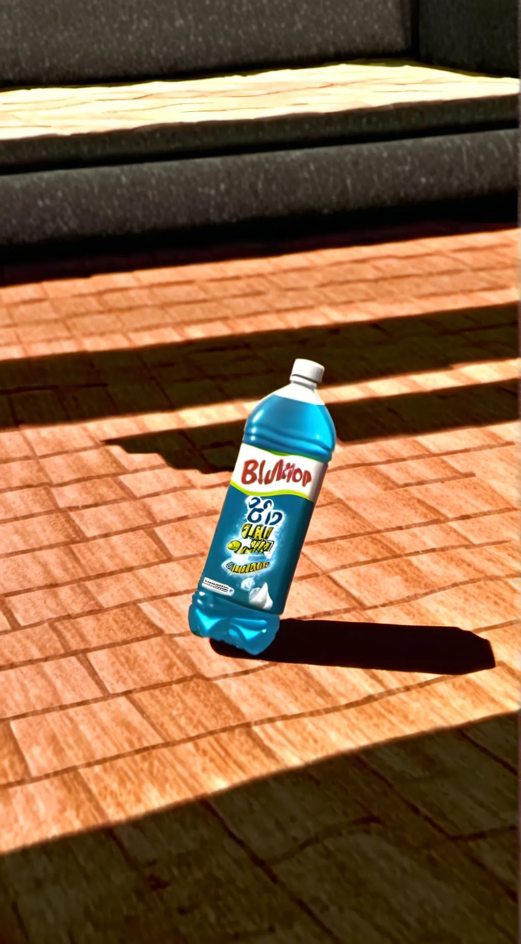 ai character: Bottle flip w/ bro background