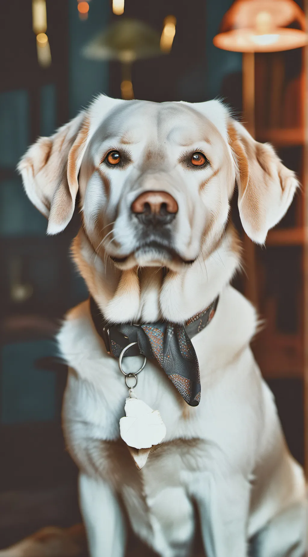 ai character: dog background