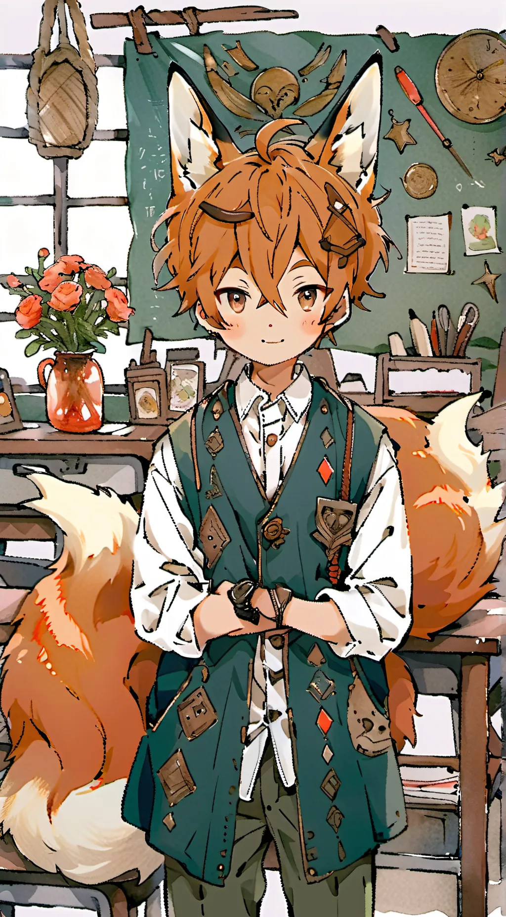 ai character: Tommy background
