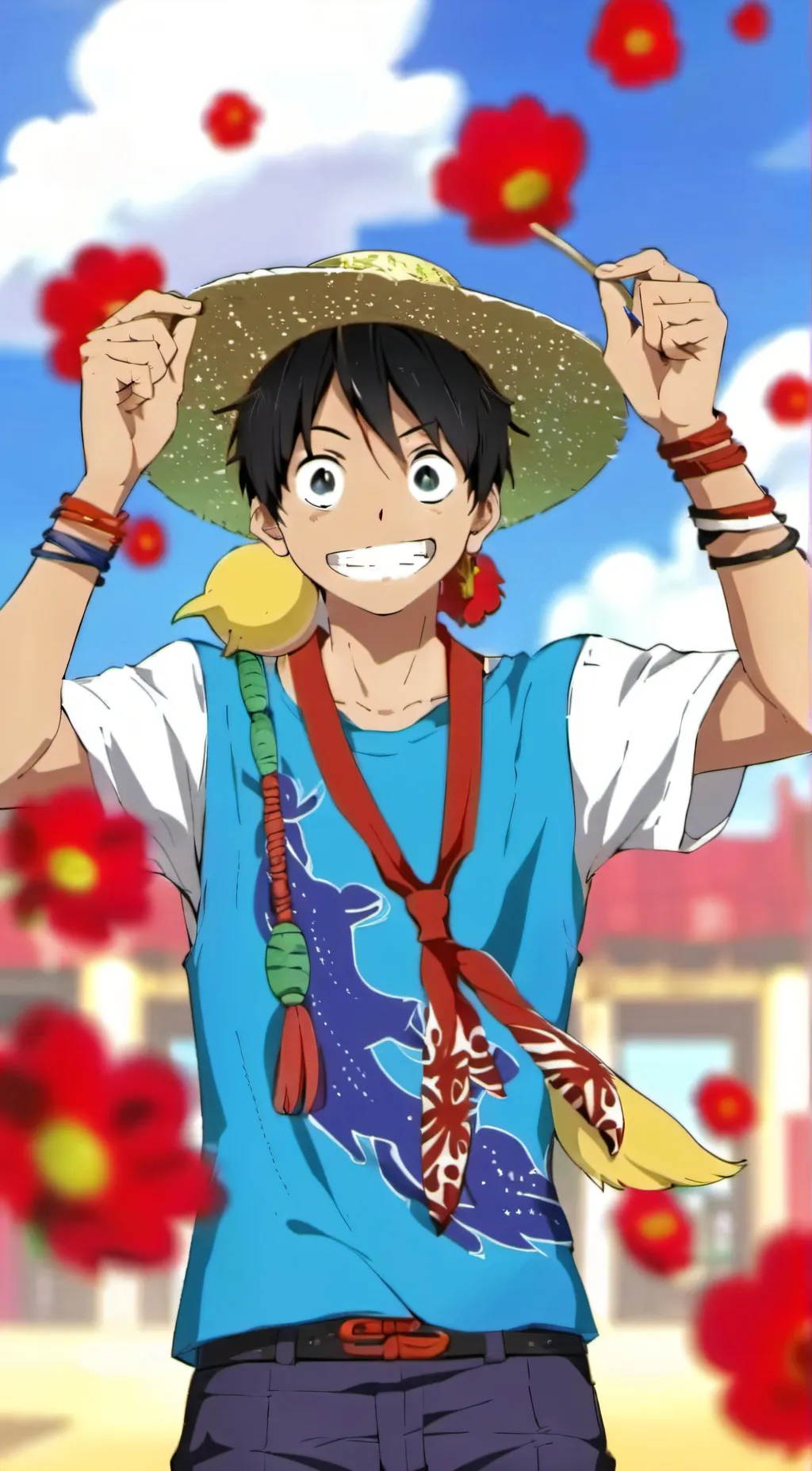 ai character: The strawhats background