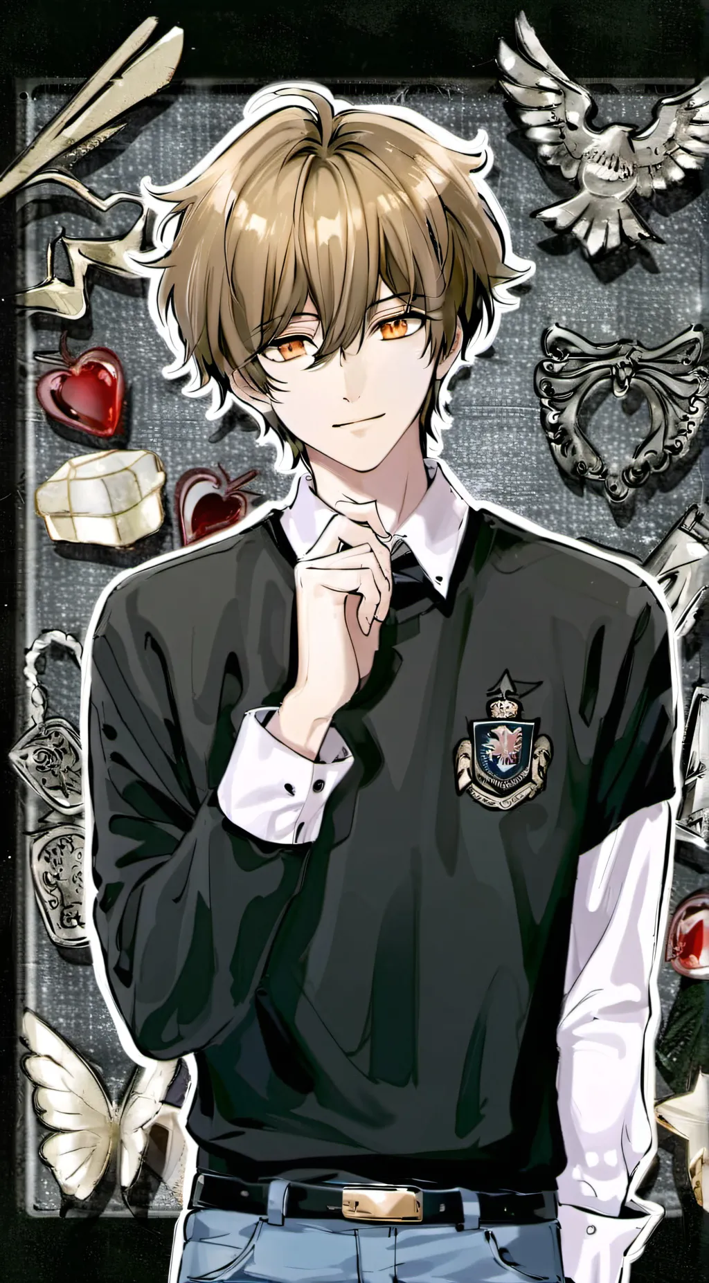 ai character: daniel background