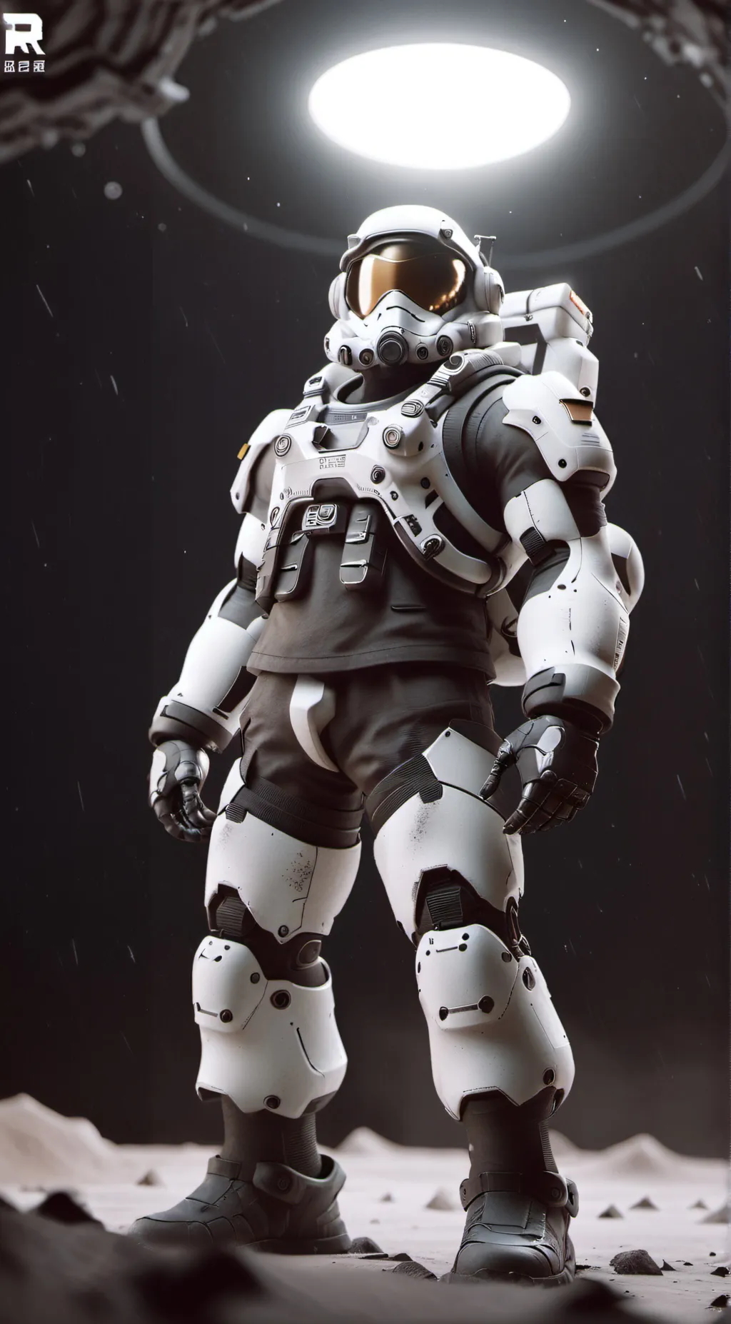 ai character: astro meeting background