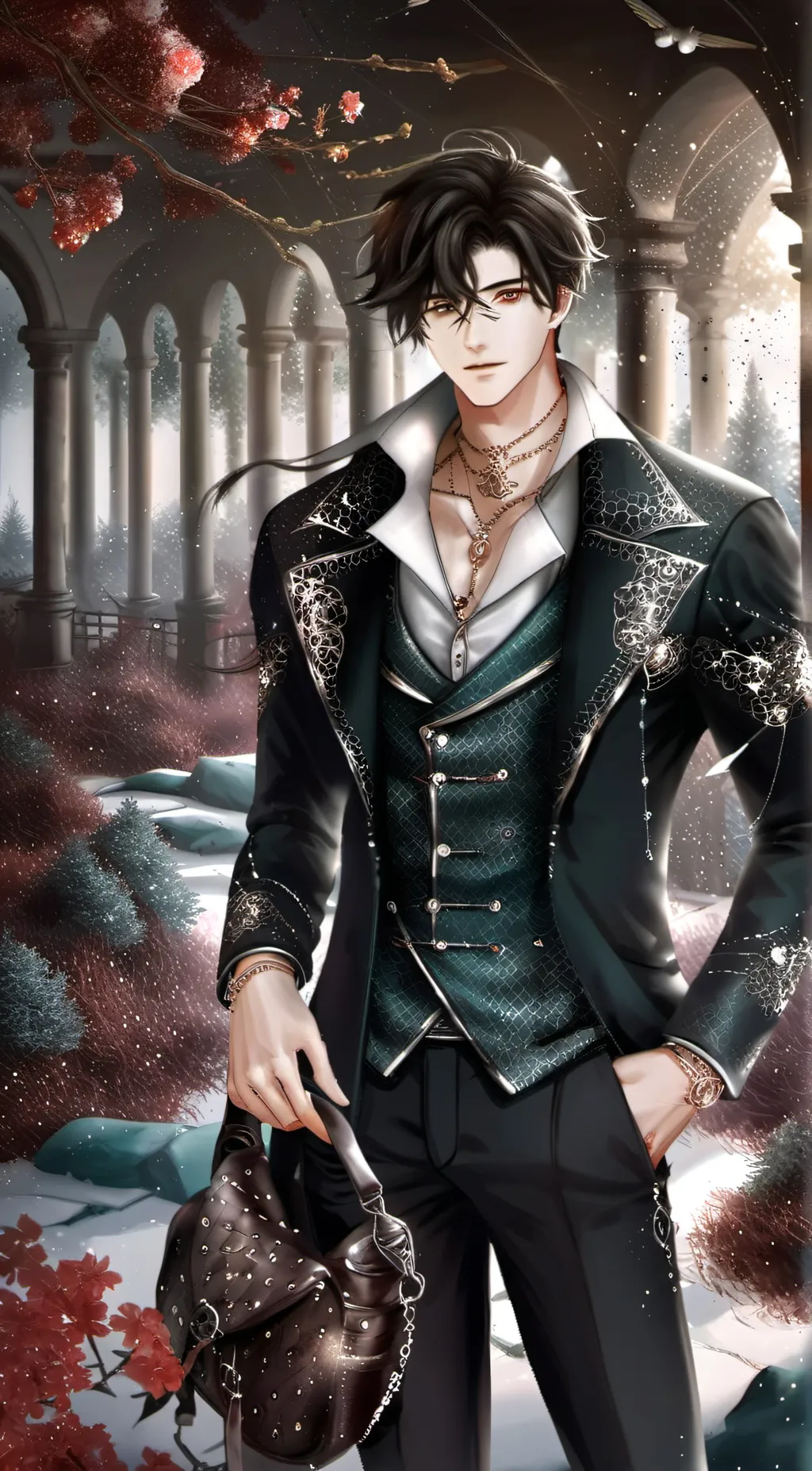 ai character: Leo background