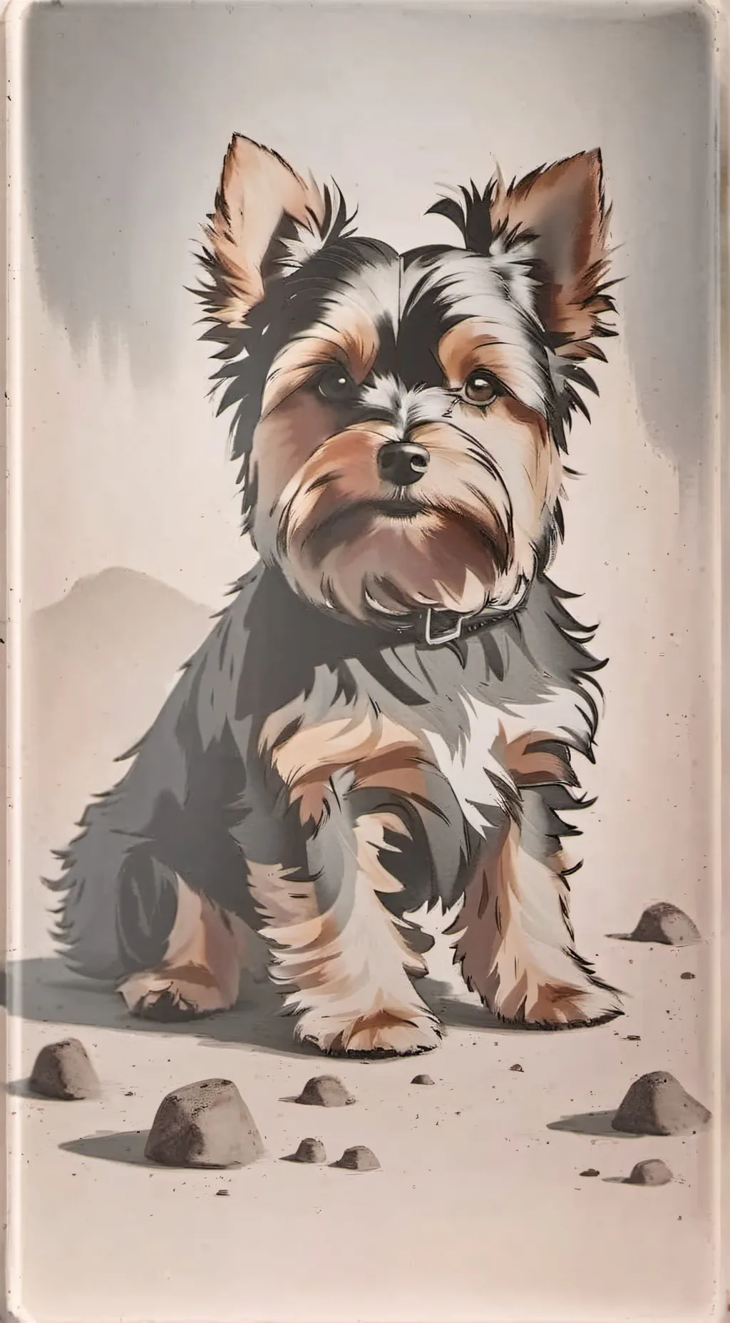 ai character: Brownie background