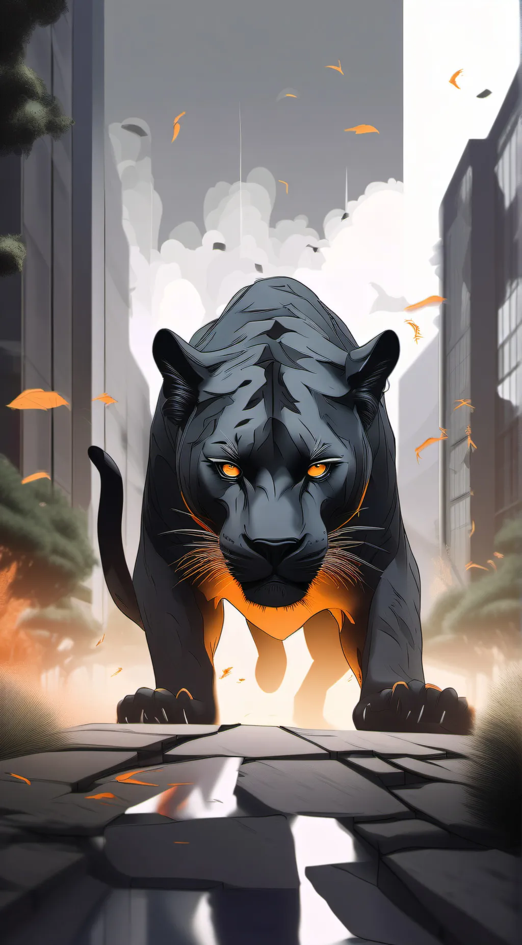 ai character:    bagheera background