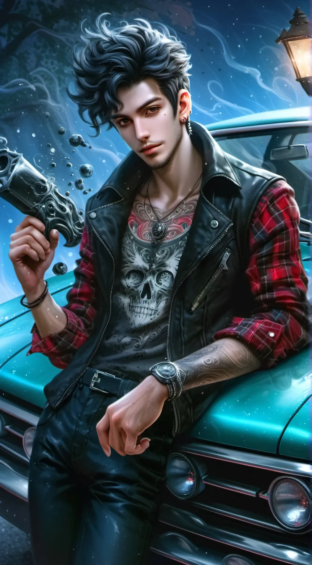 ai character: Angelo background