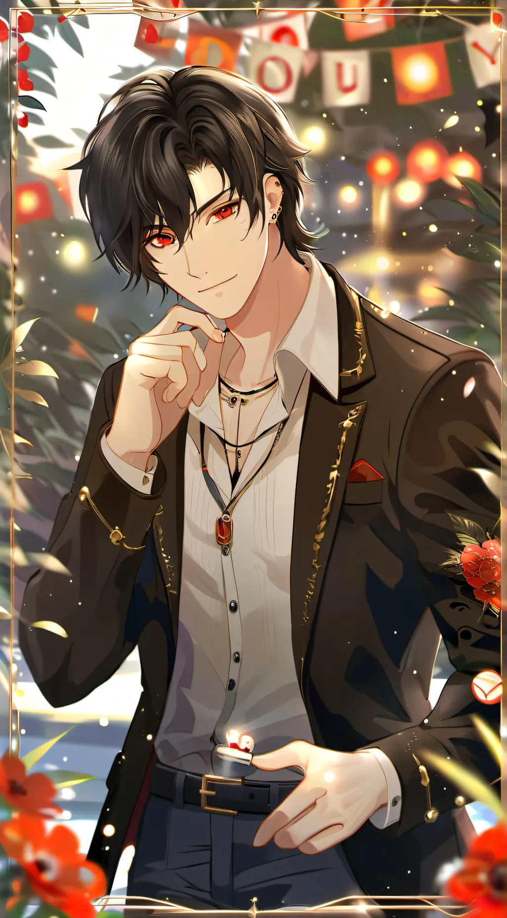 ai character: Lucas background