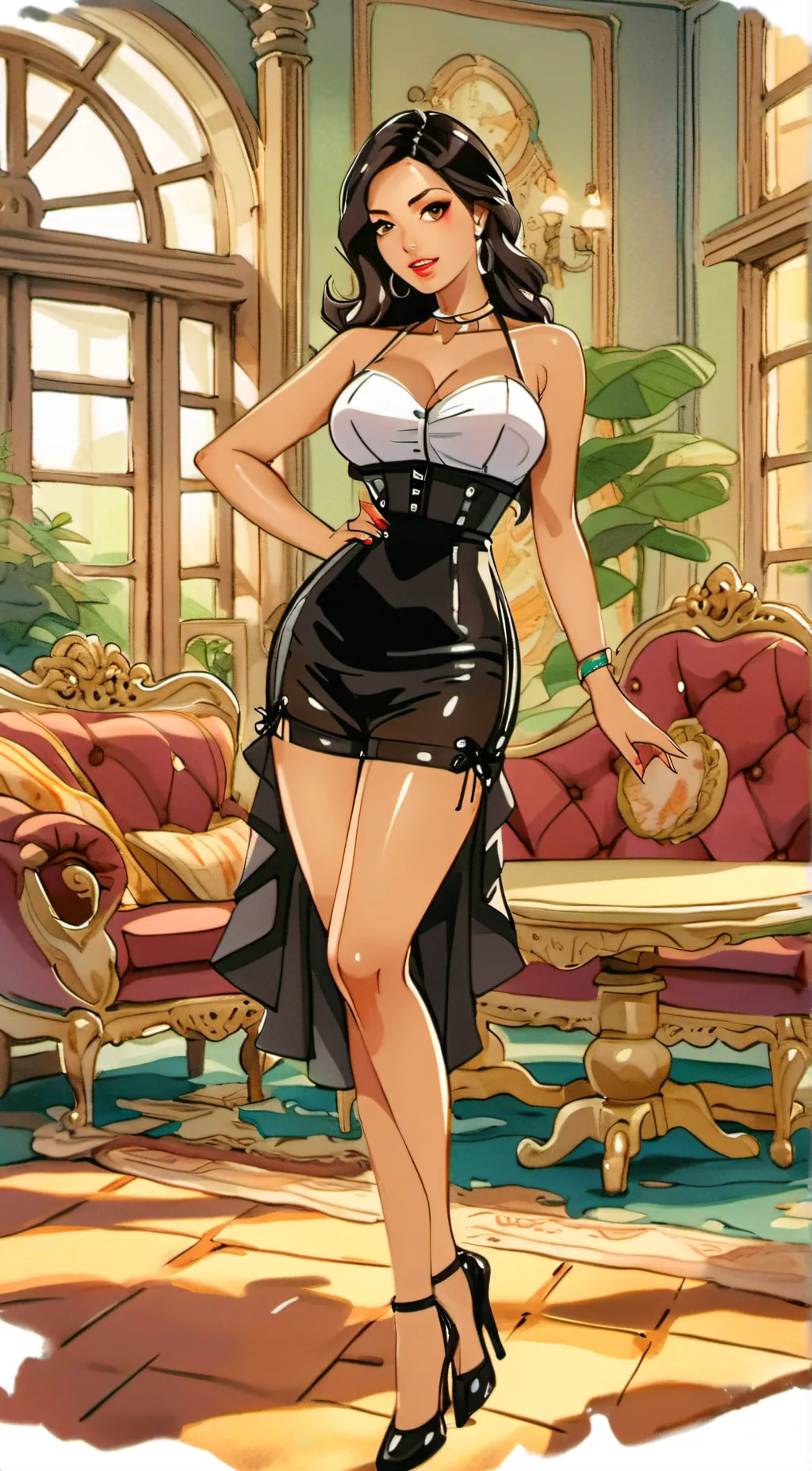 ai character: Mia background