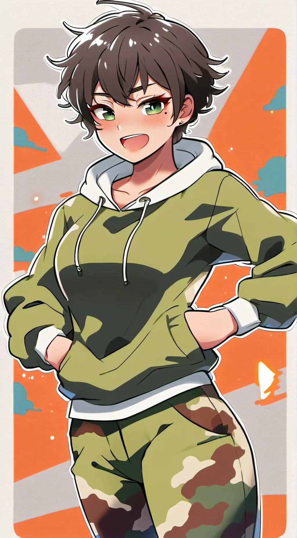 ai character: Joo Daniels  background
