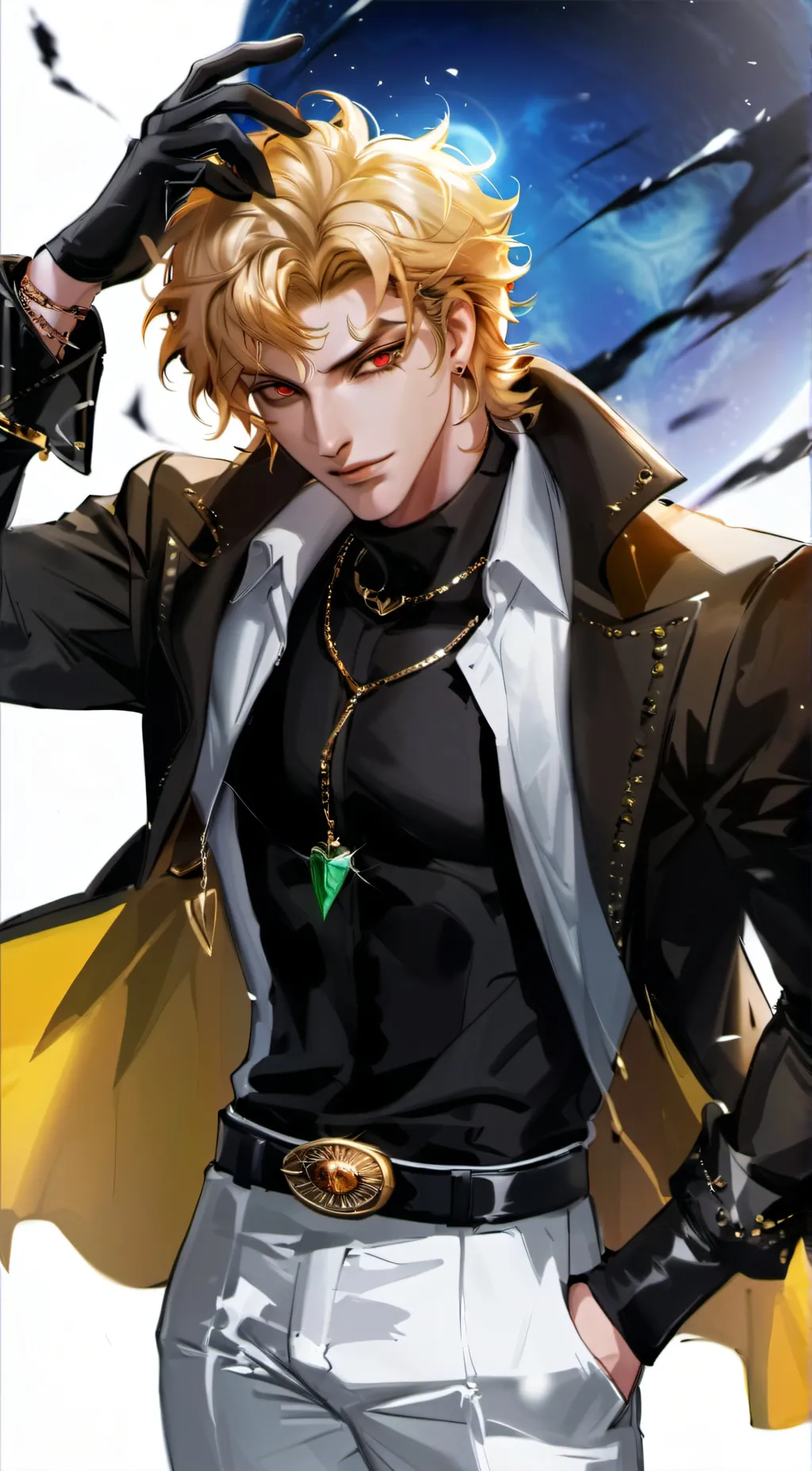ai character: Dio background