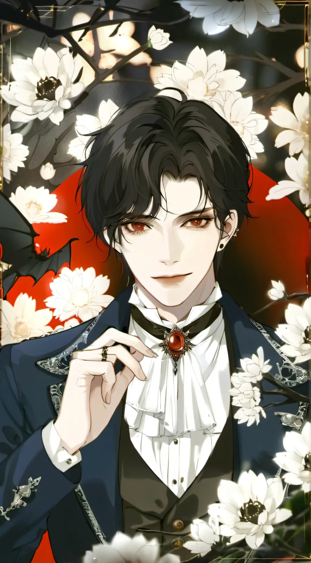 ai character: Hi background