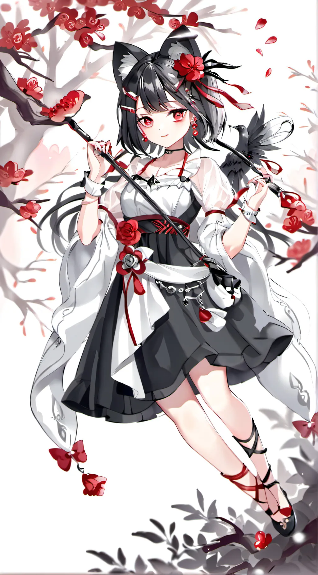 ai character: Mha <3 background