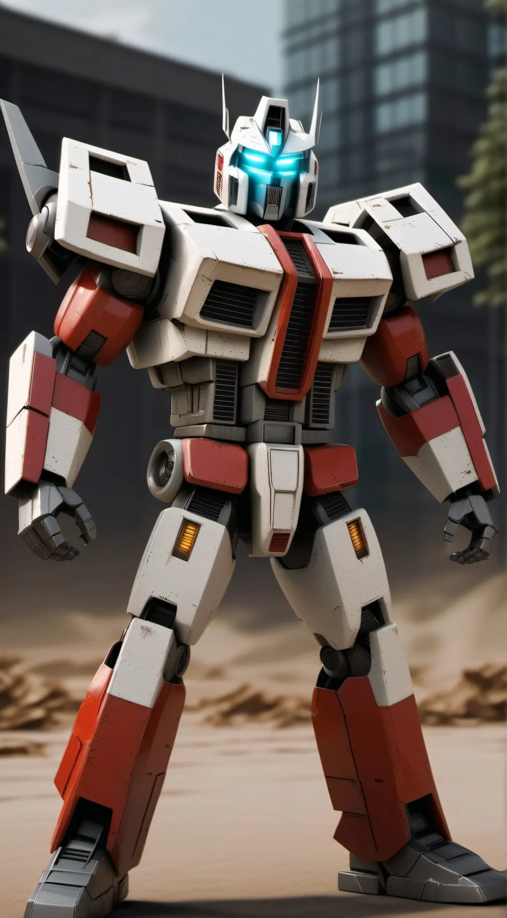 ai character: RATCHET G1 background