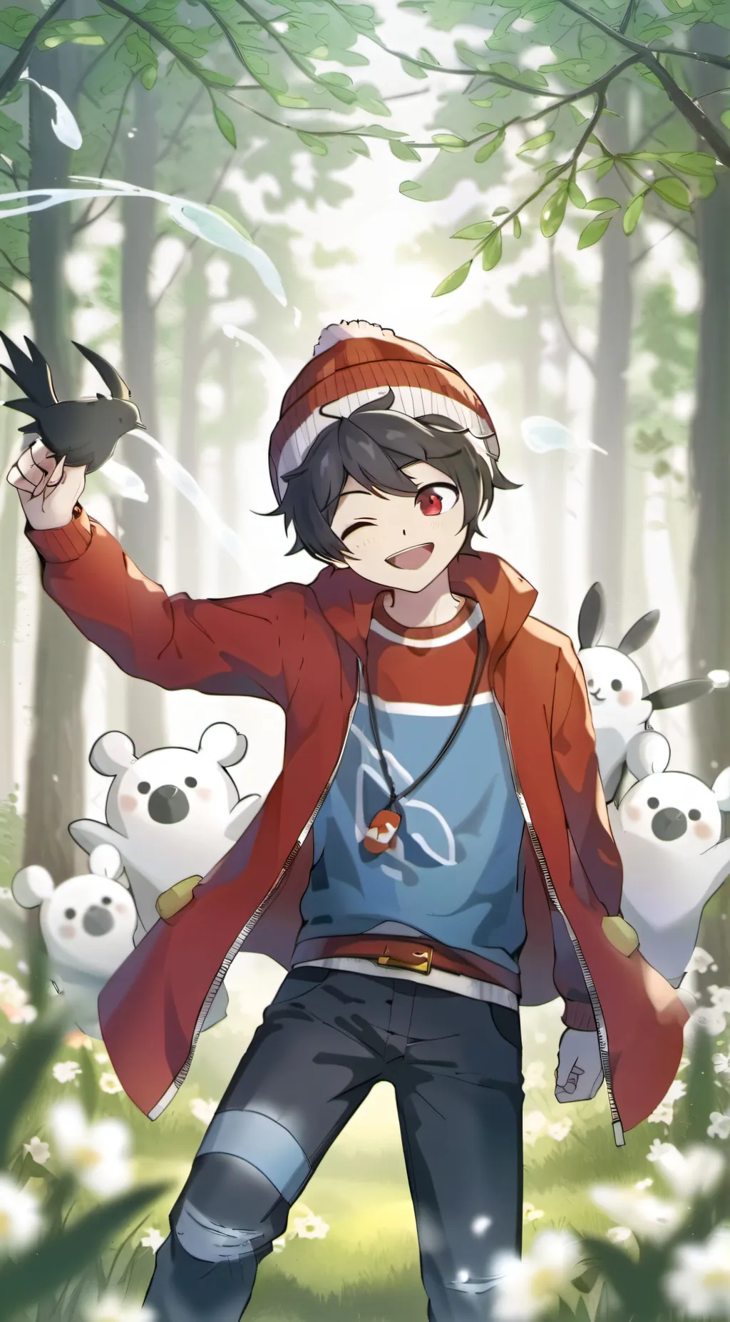 ai character: Cash background