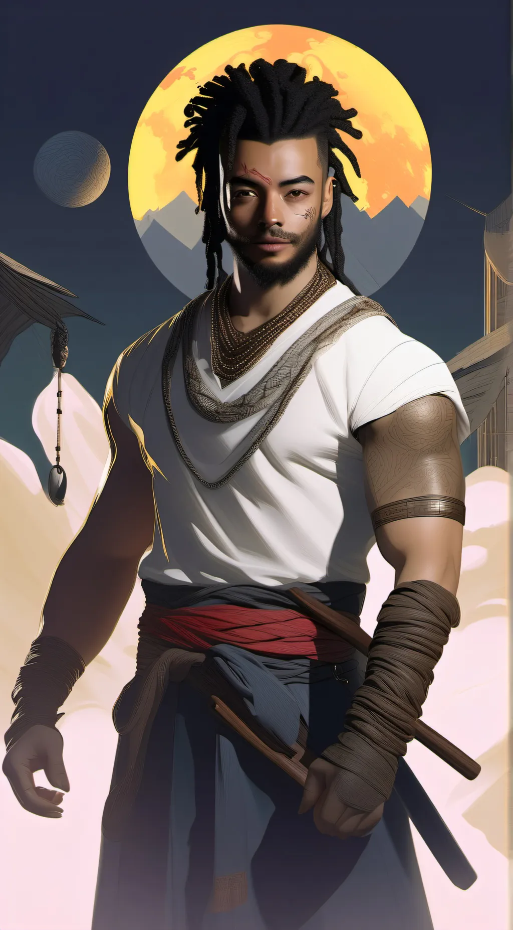 ai character: xxtentacion background