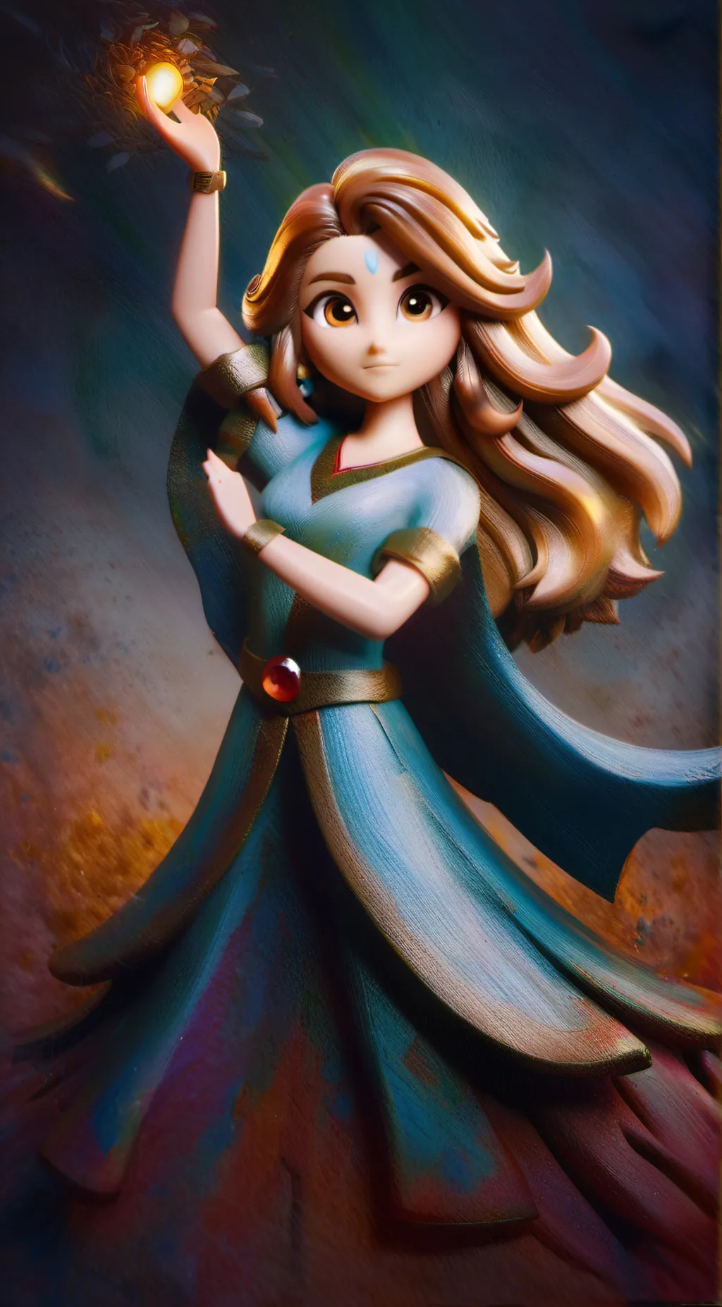 ai character: Maria background