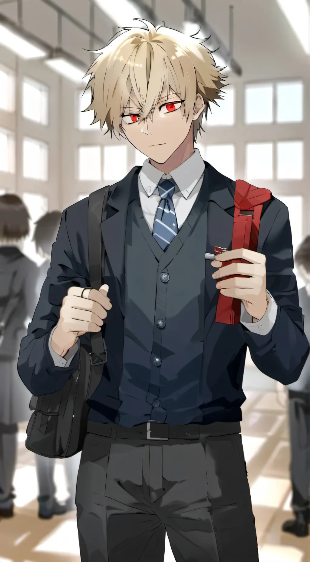 ai character: Mha  background