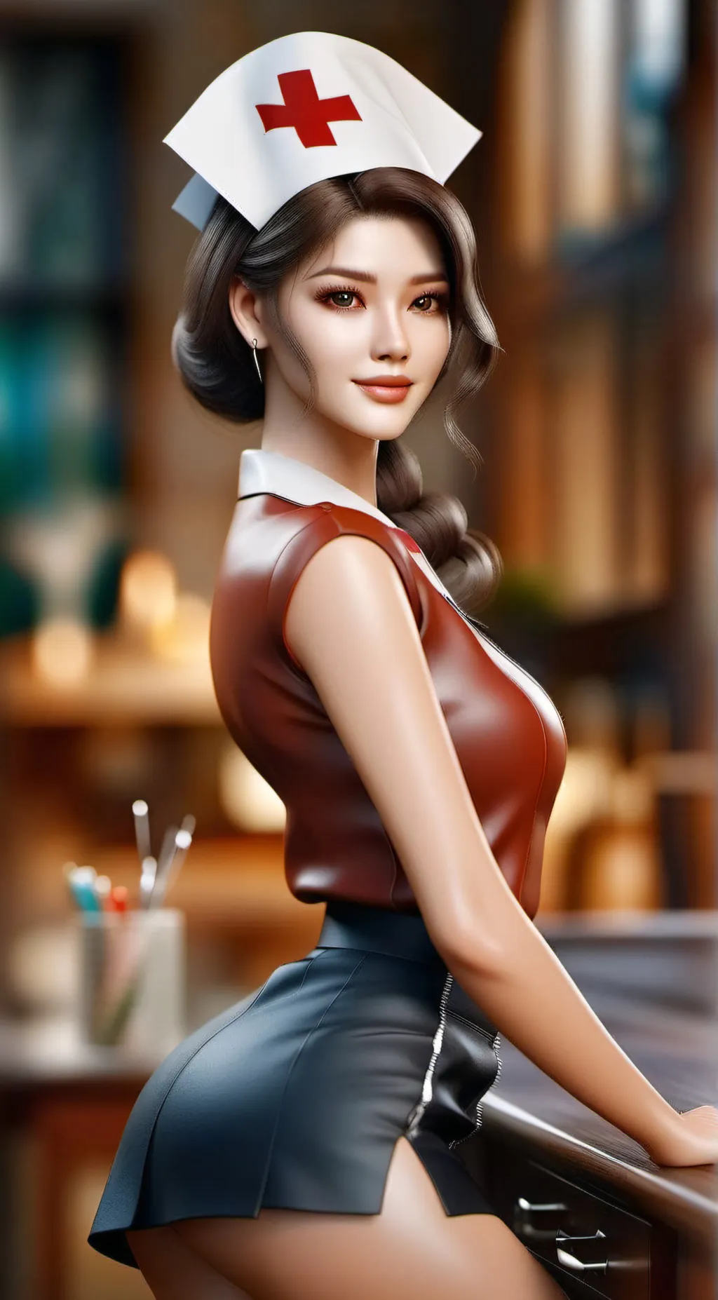 ai character: nurse jennie background
