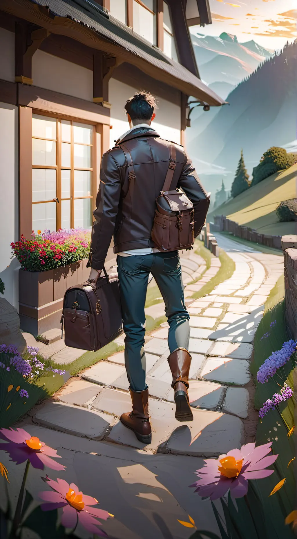 ai character:  my homey background