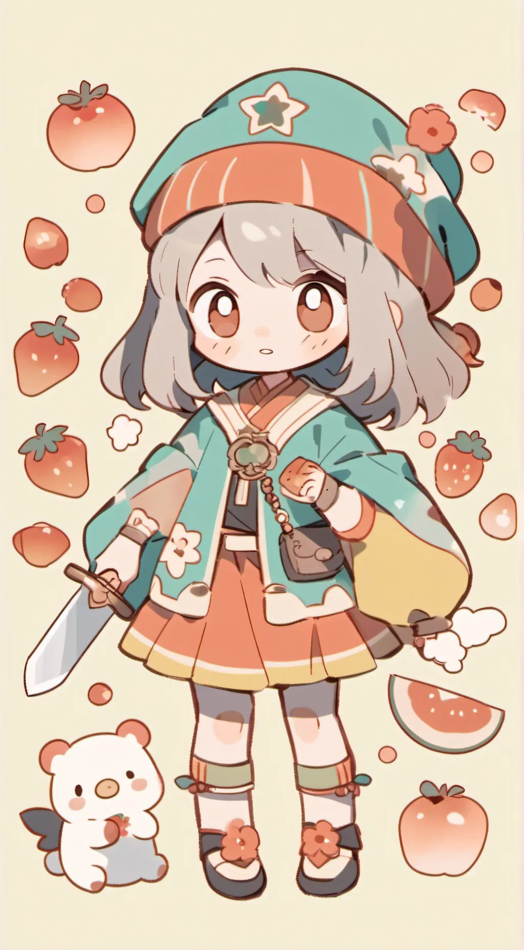 ai character: Maya🍼🧃 background