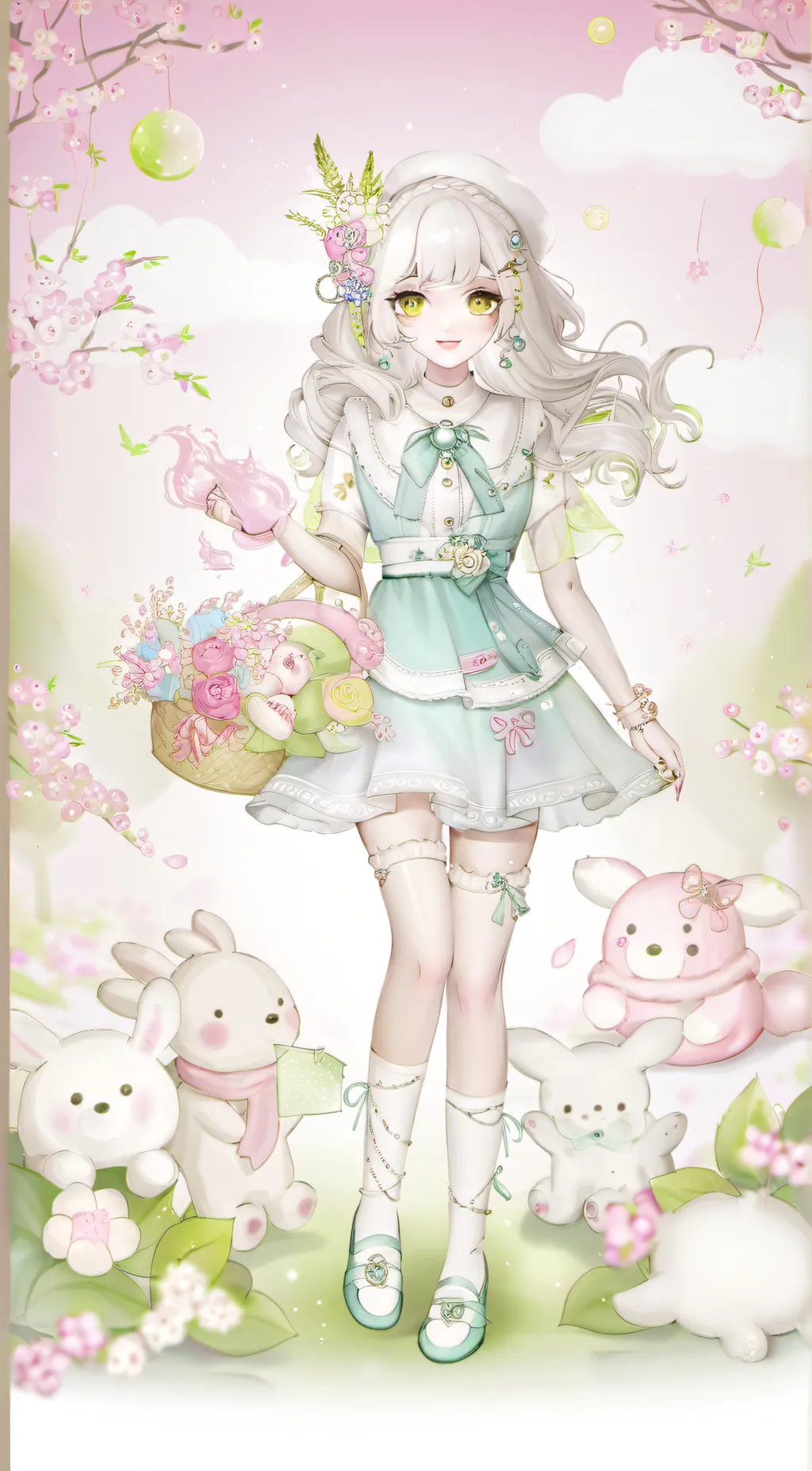 ai character: Marshy background