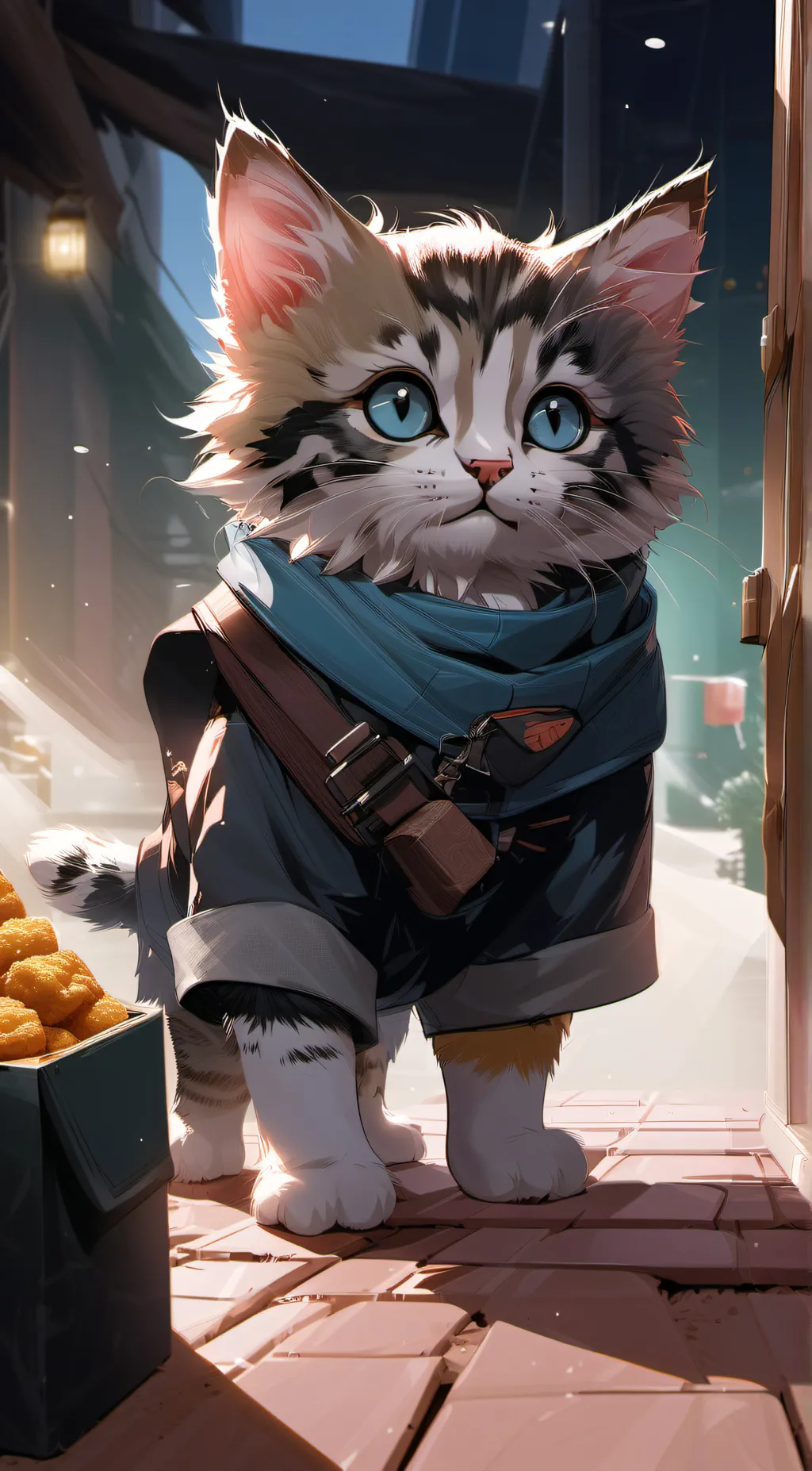 ai character: Nugget background