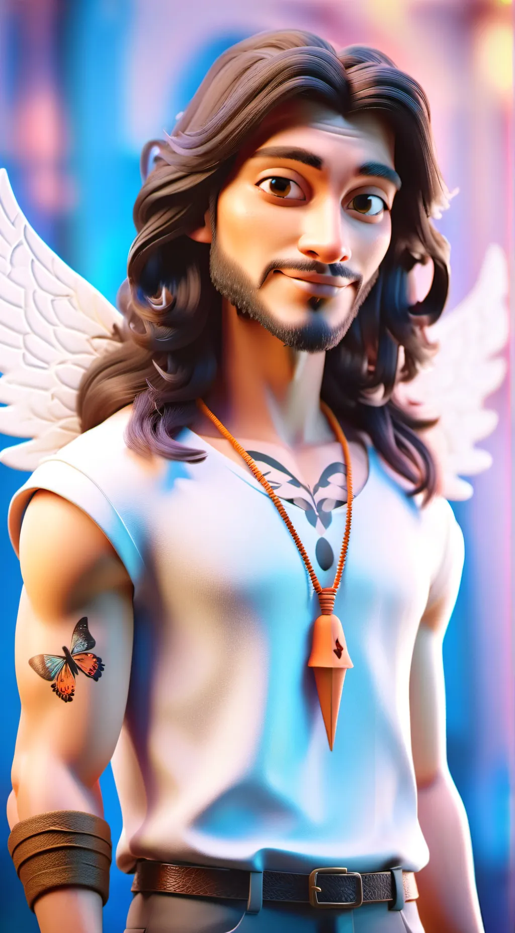 ai character: josh background