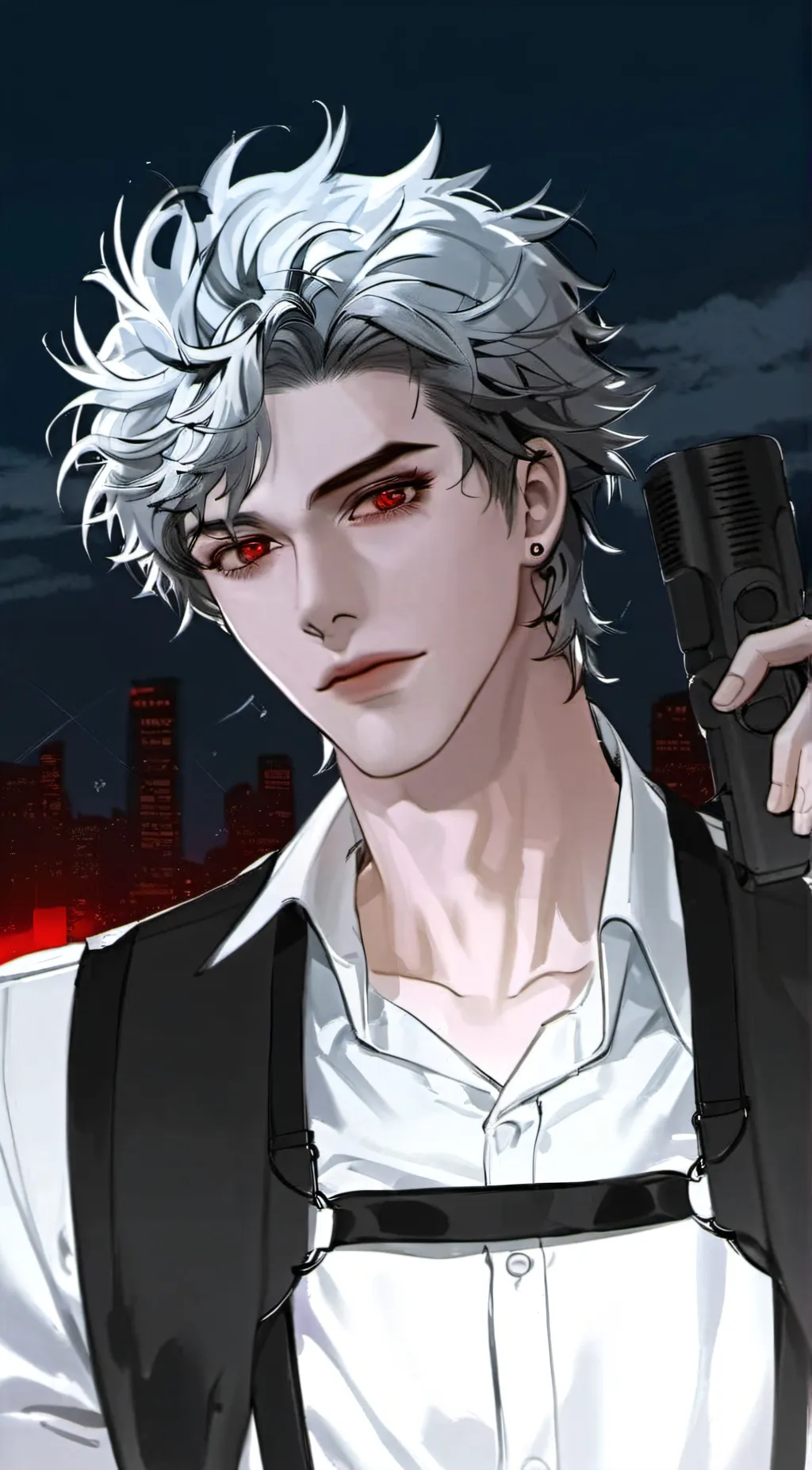 ai character: Blaze background