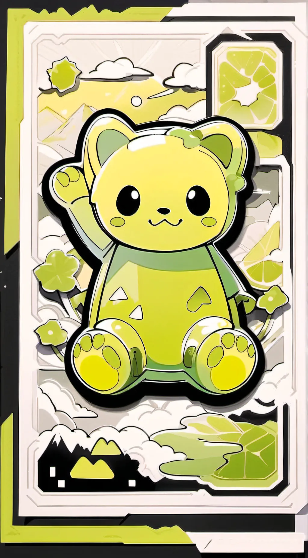ai character: pomni x gummygoo s background