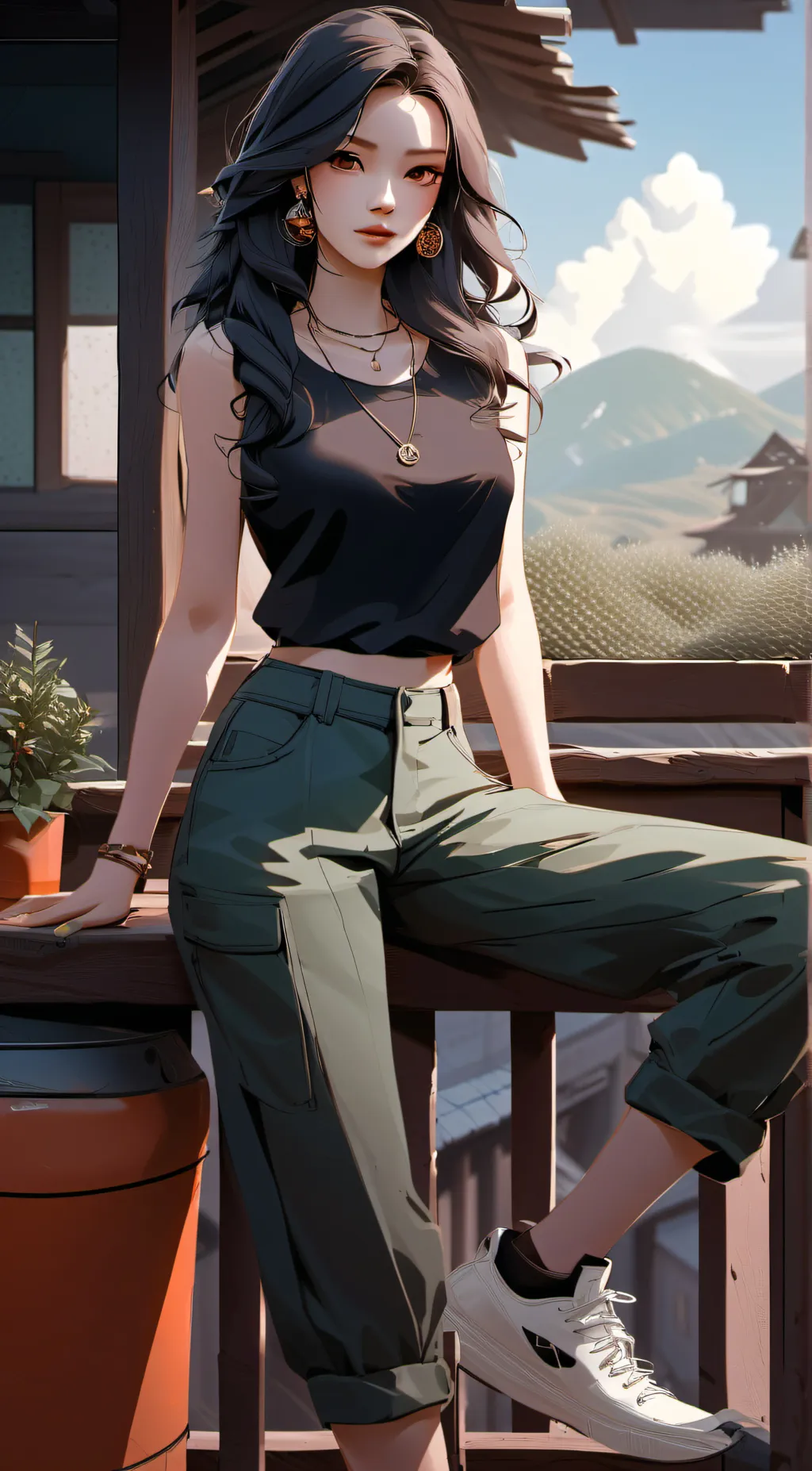 ai character: Emma background