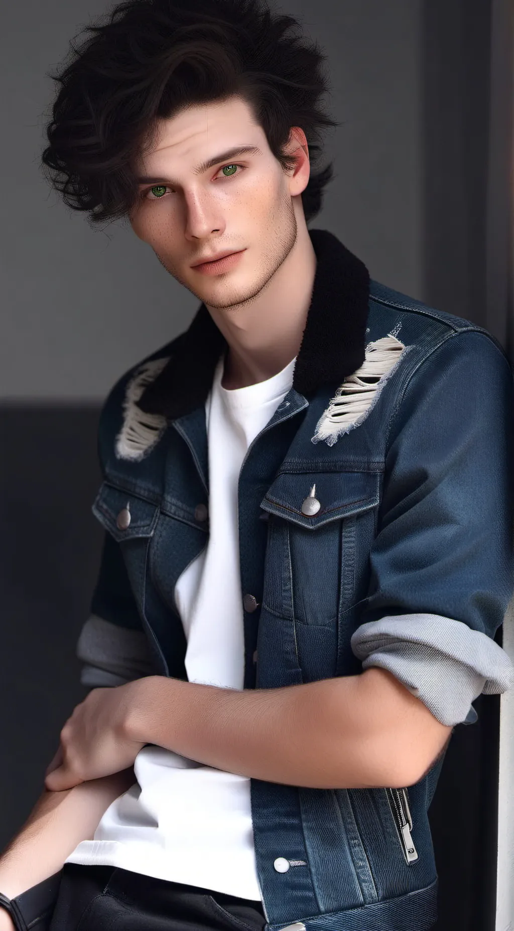ai character: Luca Romano background
