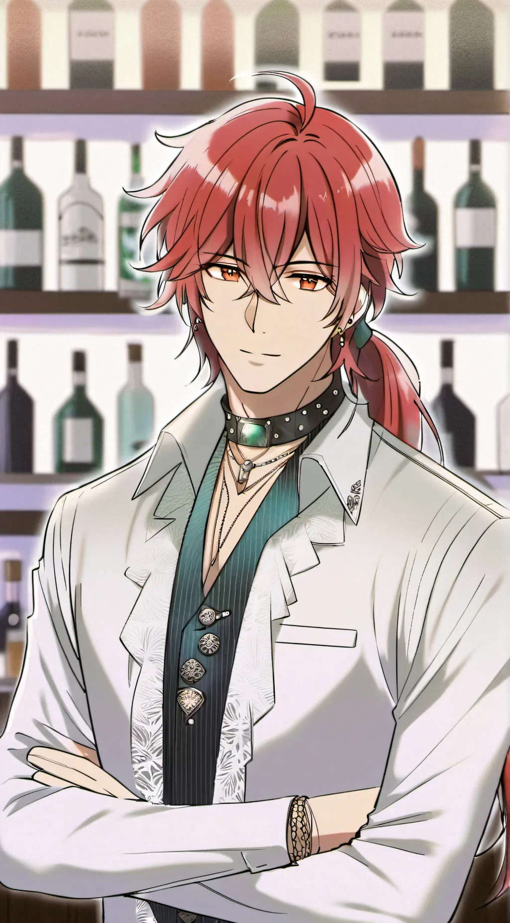 ai character: Diluc background