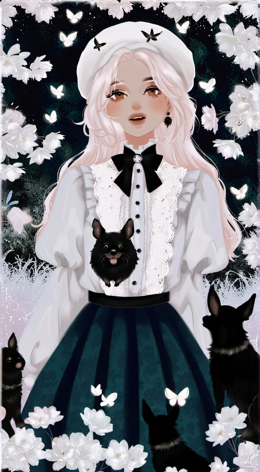 ai character: iris background